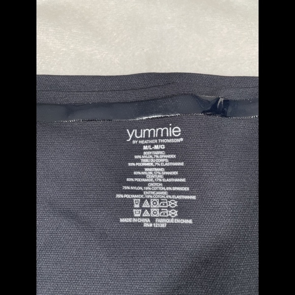 NWT $34 Yummie Shapewear Seamless High Waist‎ Thong in Black [SZ M/L ] #L913 - Picture 12 of 12